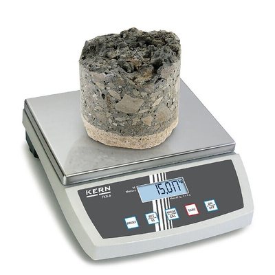 Kern Weighing Scale, 15kg Weight Capacity Type C - European Plug, Type G - British 3-pin, Type J - Swiss 3-pin PreCal