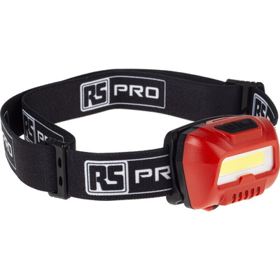 RS PRO COB LED Head Torch 350 lm