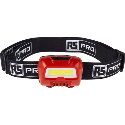 RS PRO COB LED Head Torch 350 lm