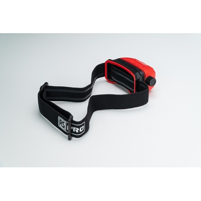 RS PRO LED Head Torch 350 lm, 21 m Range
