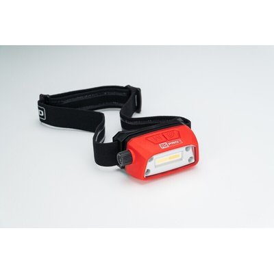 RS PRO LED Head Torch 350 lm, 21 m Range