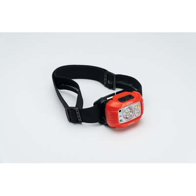 RS PRO LED Head Torch 420 lm, 124 m Range