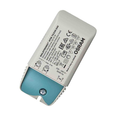 Osram 1 20 → 70W Light Transformer, 230 → 240V ac, 11.3V ac