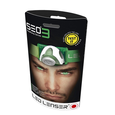 LEDLENSER LED Head Torch 90 lm, 40 m Range