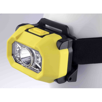 RS PRO ATEX LED Head Torch 200 lm, 100 m Range