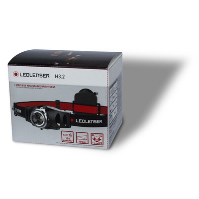 LEDLENSER LED Head Torch 120 lm, 100 m Range