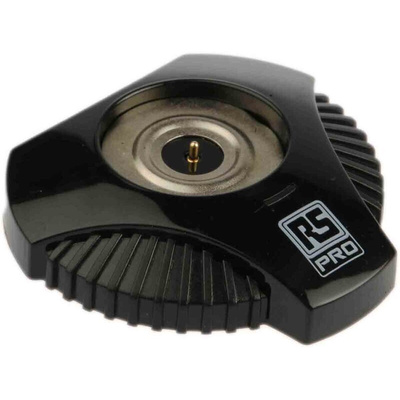 RS PRO LED Pocket Torch Black - Rechargeable 300 lm, 93 mm