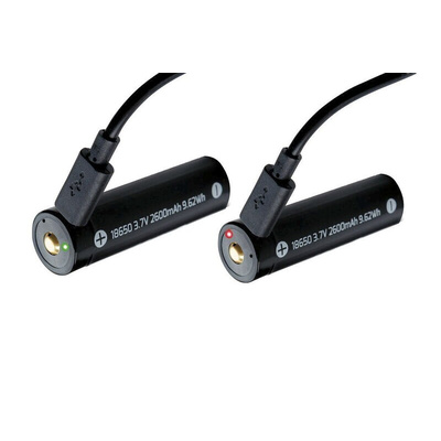 Rechargeable Li-Ion Torch Battery for HT800RX Head Torch, Lightwave Head Torch, Navigator-620R Flashlight, UV365