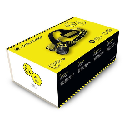 LEDLENSER ATEX, IECEx LED Head Torch 200 lm, 130 m Range