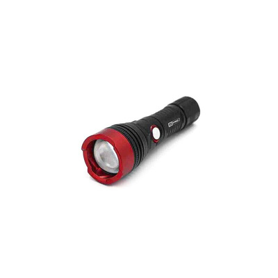 RS PRO F21 LED Torch Black, Red 600 lm, 163 mm