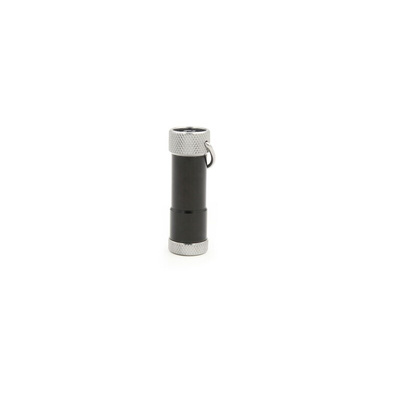RS PRO LED Keyring Torch Black 10 lm, 53 mm