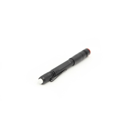 RS PRO LED Pen Torch Black - Rechargeable 400 lm, 155 mm