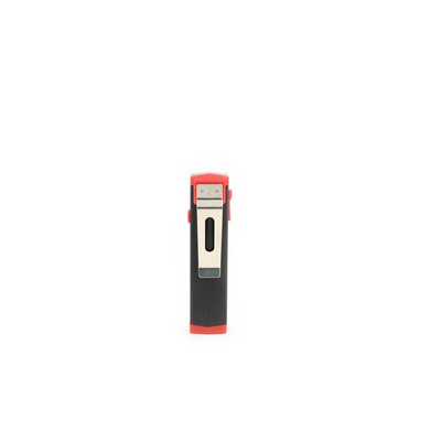 RS PRO LED Pocket Torch Black, Red - Rechargeable 400 lm, 89 mm
