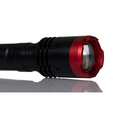 RS PRO UV LED Torch Black, Red 2.7 lm, 147 mm