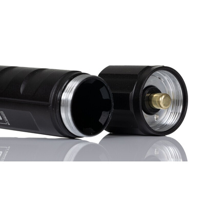 RS PRO UV LED Torch Black, Red 2.7 lm, 147 mm