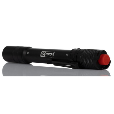 RS PRO LED Torch Black 375 lm