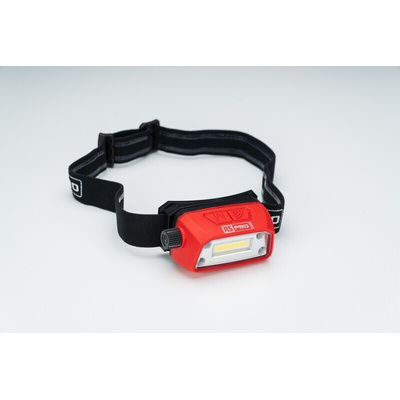 RS PRO LED Head Torch 400 lm, 20 m Range