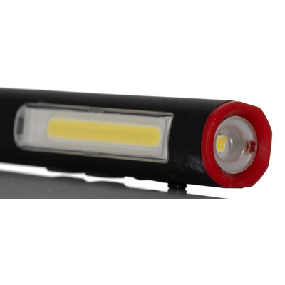 RS PRO LED Pen Torch Black - Rechargeable 315 lm, 170 mm