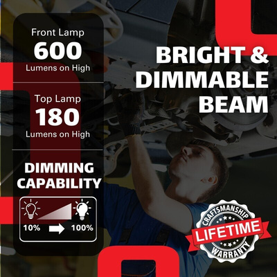 Observer Tools LED, Inspection Lamp, Flexible Arm, 600 Lumens, IP54