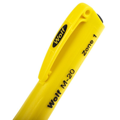 Wolf Safety M-20 ATEX Xenon Pen Torch Yellow 15 lm, 145 mm