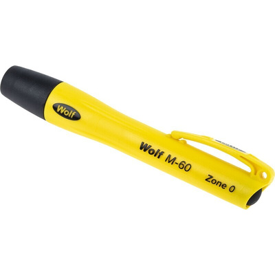 Wolf Safety M-60 ATEX LED Pen Torch Yellow 90 lm