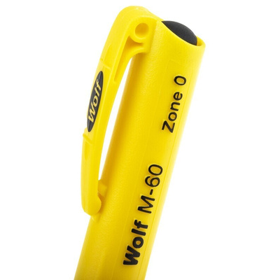 Wolf Safety M-60 ATEX LED Pen Torch Yellow 90 lm