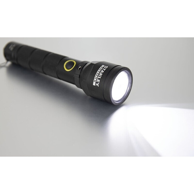 Stanley FatMax LED Torch Black - Rechargeable 139 lm, 165 mm