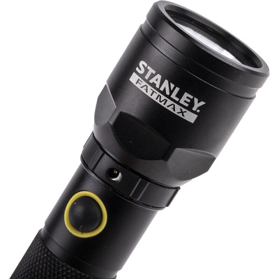 Stanley FatMax LED Torch Black - Rechargeable 139 lm, 165 mm