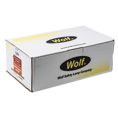 Wolf Safety R-55H ATEX, IECEx LED Torch Yellow - Rechargeable 80 lm, 195 mm