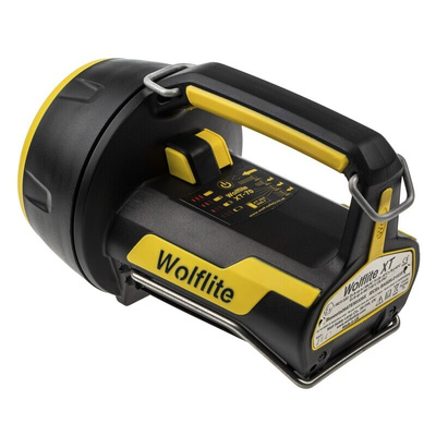 Wolf Safety XT-70H ATEX LED Hand Lamp Black - Rechargeable 350 lm