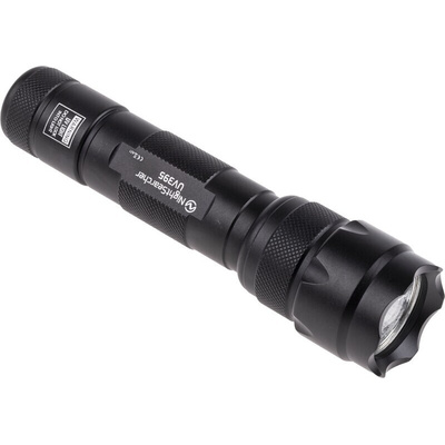 Nightsearcher UV395 UV LED Tactical Torch Black, 132 mm