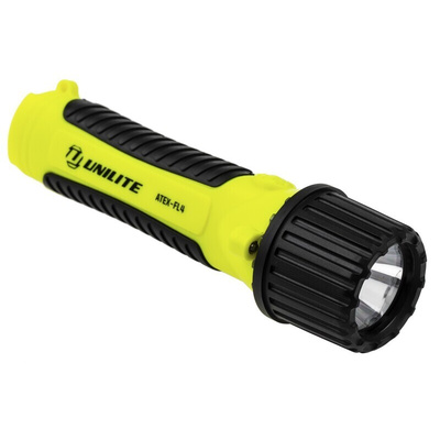 Unilite ATEX-FL4 ATEX LED Torch Yellow 150 lm, 174 mm