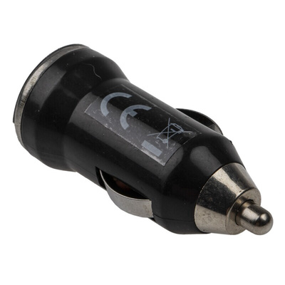 Nightsearcher UV365 UV LED Keyring Torch Black - Rechargeable, 153 mm