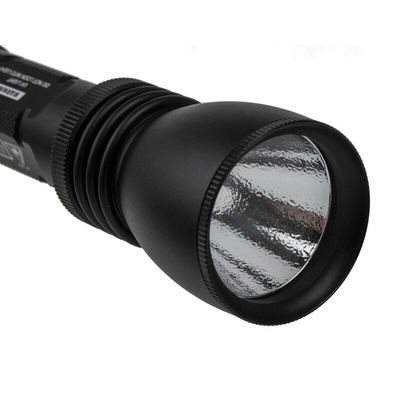 Nightsearcher UV365 UV LED Keyring Torch Black - Rechargeable, 153 mm