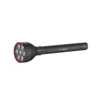 LEDLENSER X21R.2 LED Tactical Torch Black - Rechargeable 5000 lm, 407 mm