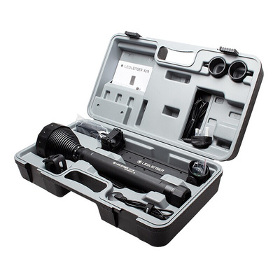 LEDLENSER X21R.2 LED Tactical Torch Black - Rechargeable 5000 lm, 407 mm