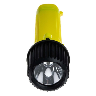 RS PRO ATEX LED Torch Yellow 133 lm, 174 mm
