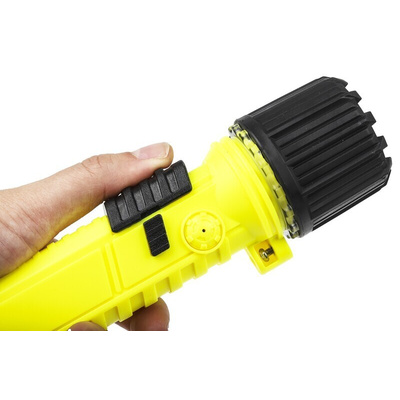 RS PRO ATEX LED Torch Yellow 157 lm, 172 mm