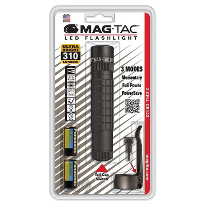 Maglite MAG-TAC LED Tactical Torch Black 310 lm, 131 mm