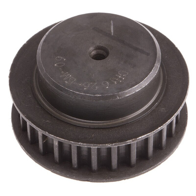RS PRO Timing Belt Pulley, Steel 9mm Belt Width x 5mm Pitch, 26 Tooth