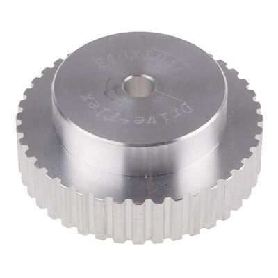 RS PRO Timing Belt Pulley, Aluminium 14.3mm Belt Width x 5mm Pitch, 40 Tooth