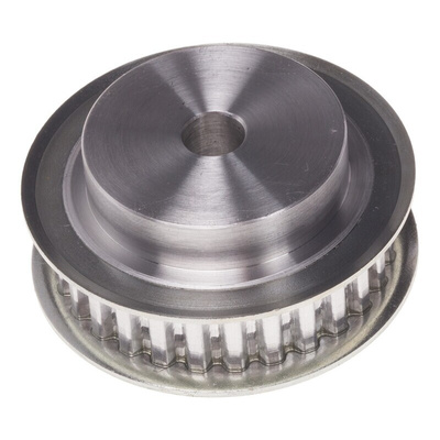 RS PRO Timing Belt Pulley, Aluminium 9.5mm Belt Width x 5mm Pitch, 28 Tooth