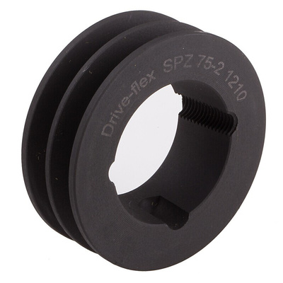 RS PRO Pulley, Cast Iron, Steel