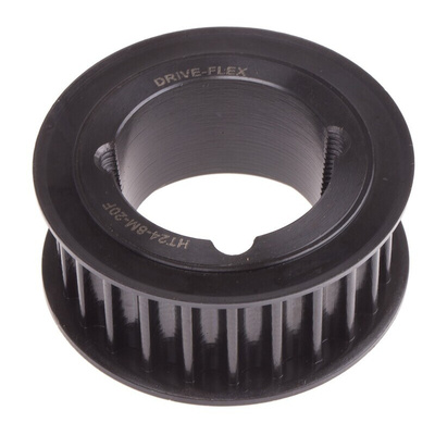 RS PRO Timing Belt Pulley, Steel 20mm Belt Width x 8mm Pitch, 24 Tooth