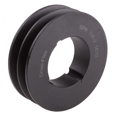 RS PRO Pulley, Cast Iron, Steel