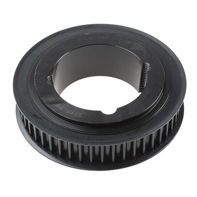 RS PRO Timing Belt Pulley, Cast Iron 20mm Belt Width x 8mm Pitch, 48 Tooth