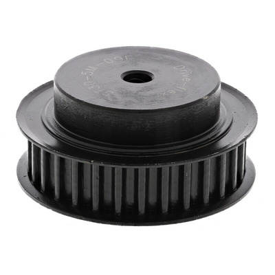 RS PRO Timing Belt Pulley, Steel 9mm Belt Width x 5mm Pitch, 30 Tooth
