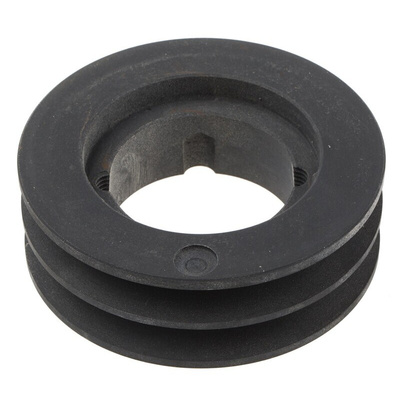 RS PRO Pulley, Cast Iron, Steel