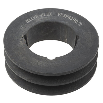 RS PRO Pulley, Cast Iron, Steel