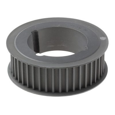 RS PRO Timing Belt Pulley, Steel 38mm Belt Width x 8mm Pitch, 44 Tooth